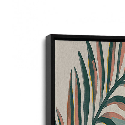 [Color:Satin Black], Picture of art in a Satin Black frame at an angle