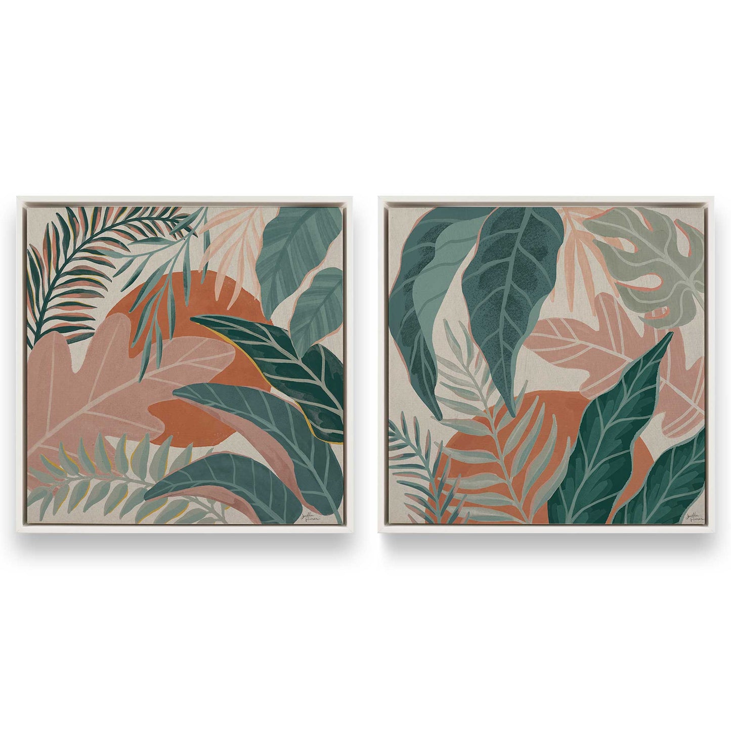 [Color:Opaque White], Picture of art in a White frame