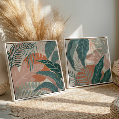 [Color:Opaque White], Picture of art in a White frame