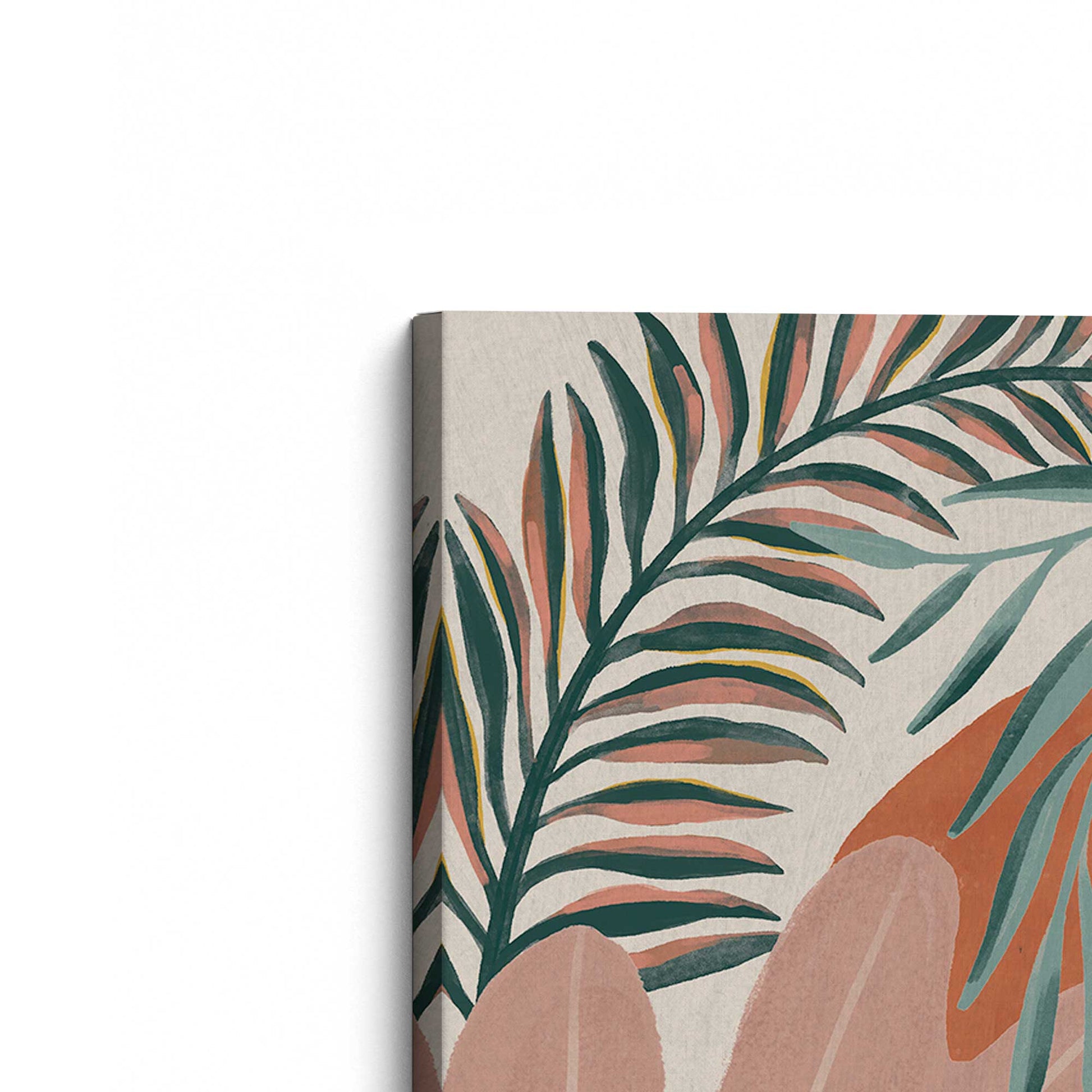 [Color:Stretched Canvas], Picture of art at an angle