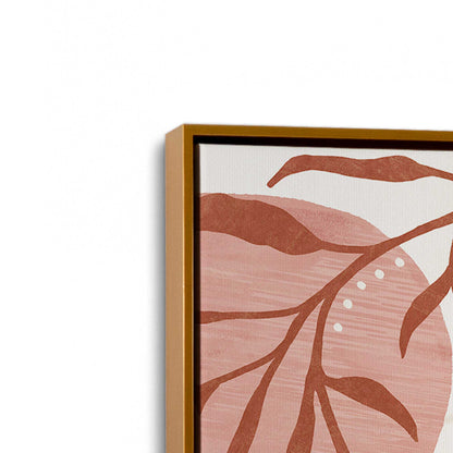 [Color:Polished Gold], Picture of art in a Polished Gold frame at an angle