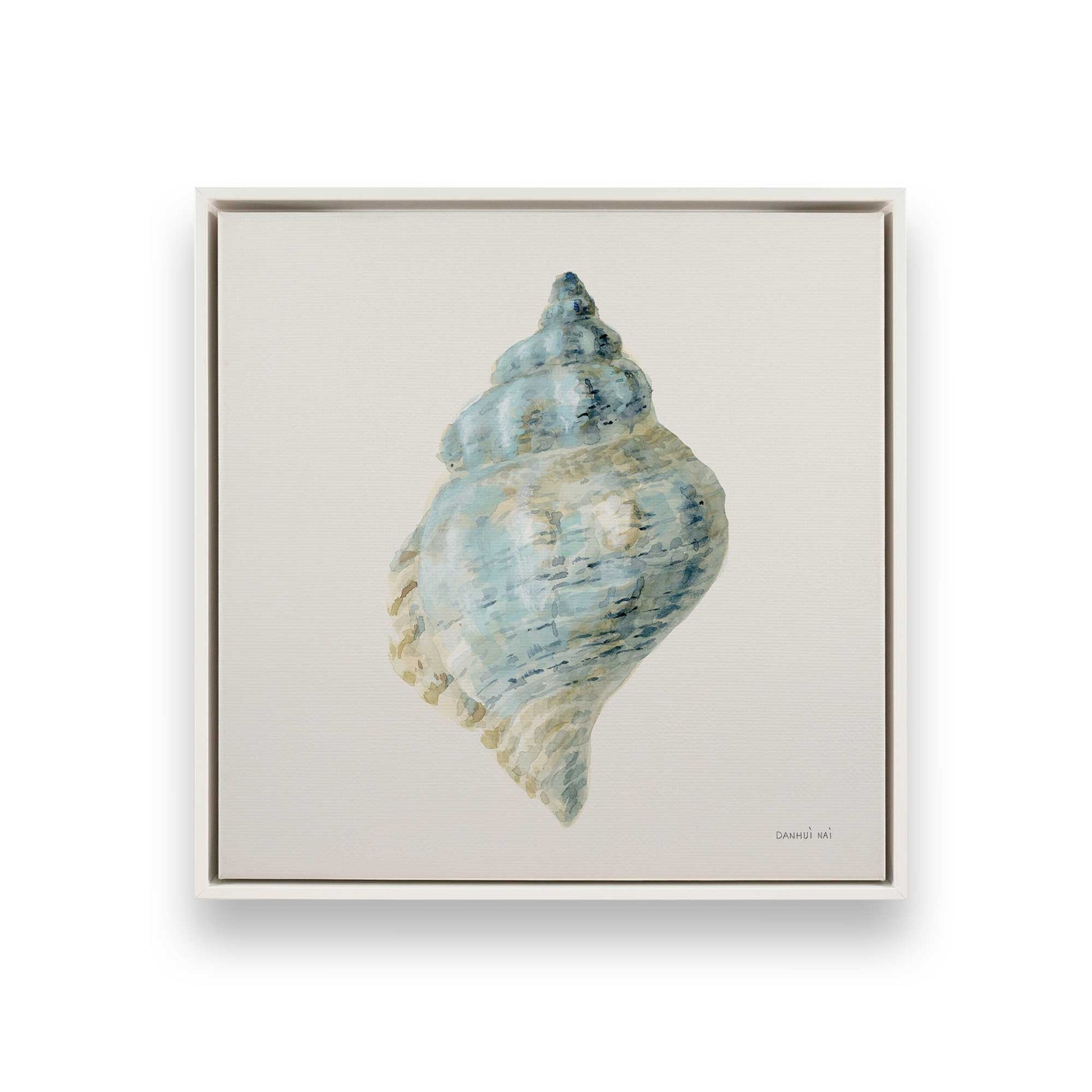 [Color:Opaque White], Picture of art in a White frame