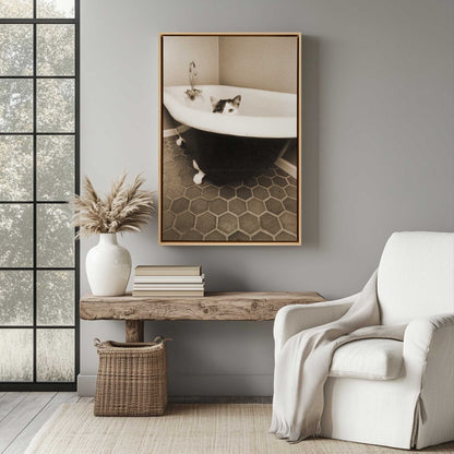 Picture of art in a room