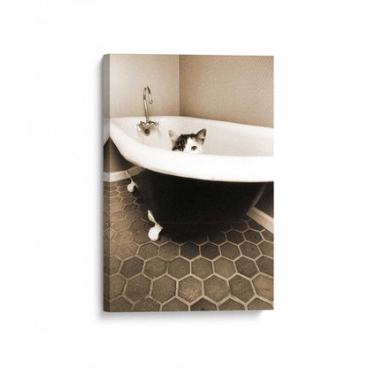 [Color:Stretched Canvas], Picture of art at an angle