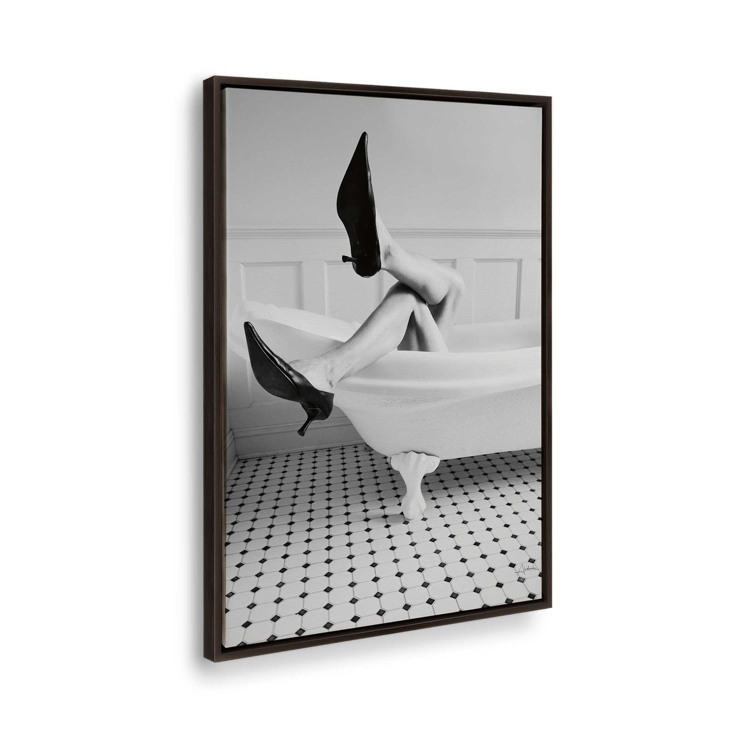 [Color:Espresso], Picture of the corner of the art