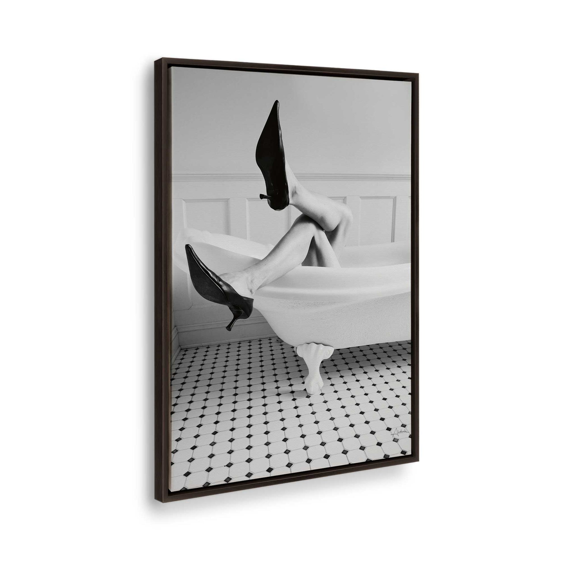 [Color:Espresso], Picture of the corner of the art