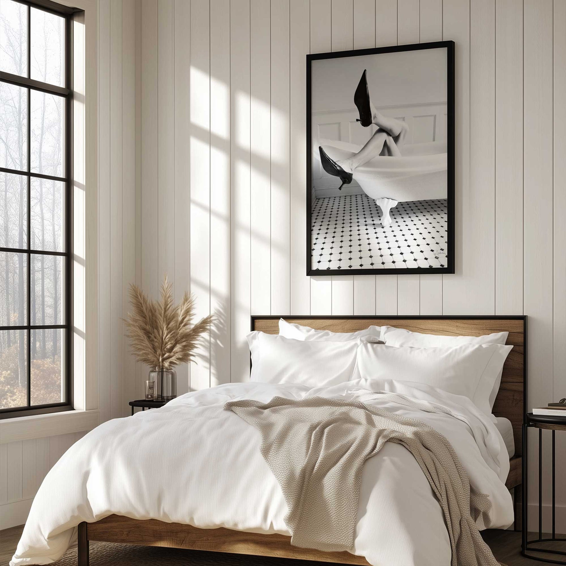 [SPECIAL],[LIFESTYLE], Picture of art hanging in a room