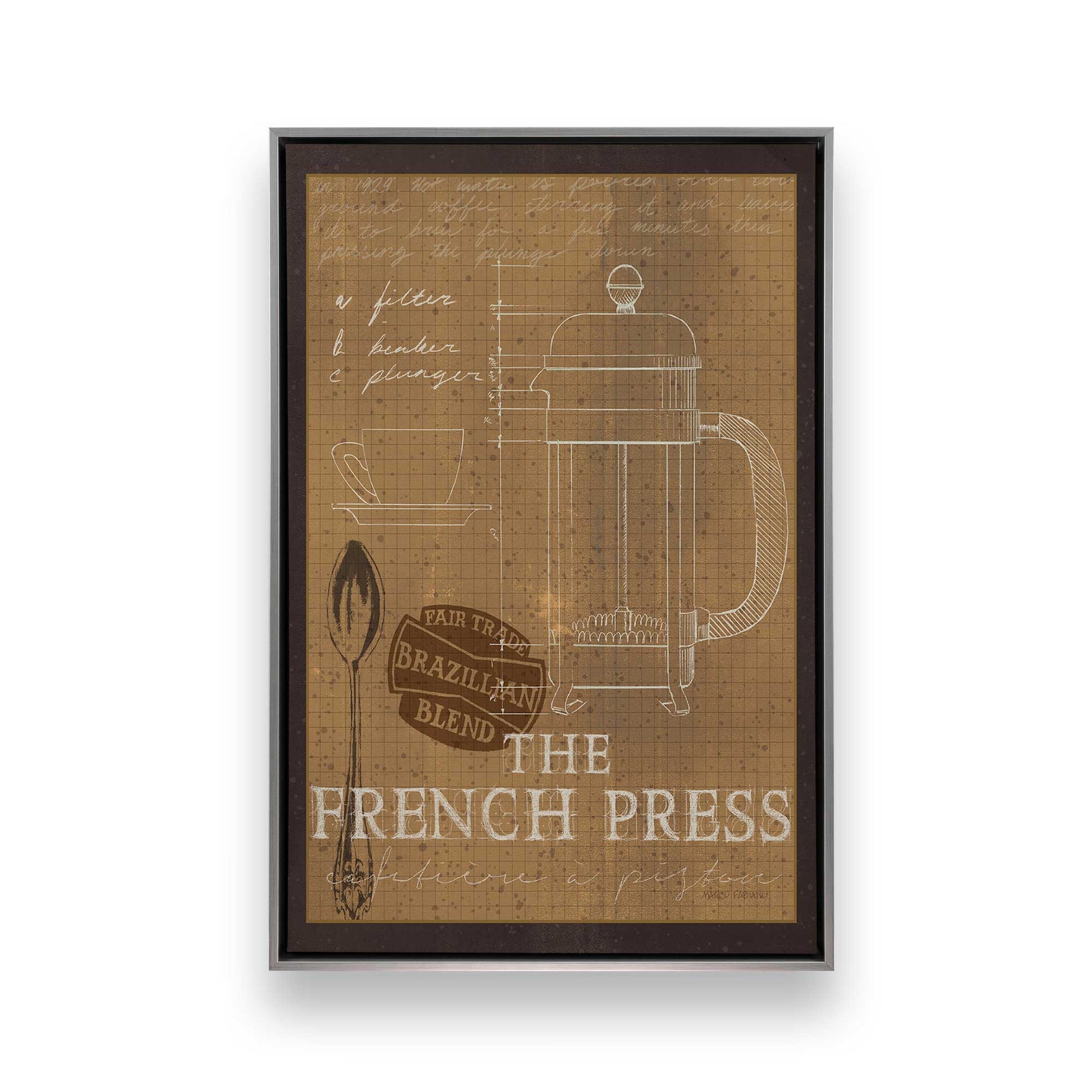 [Color:Polished Chrome], Picture of art in a Polished Chrome frame