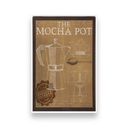 [Color:Opaque White], Picture of art in a White frame