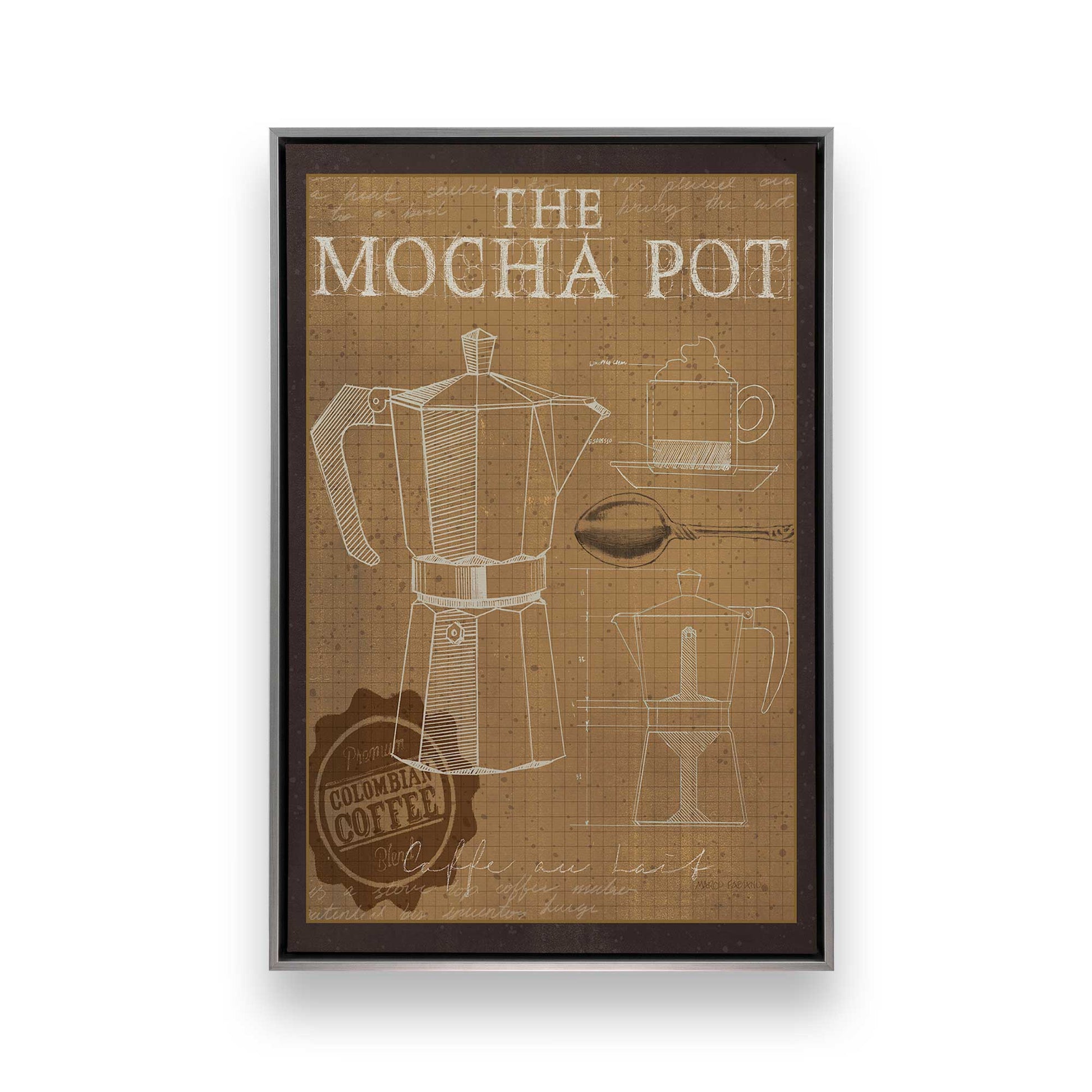 [Color:Polished Chrome], Picture of art in a Polished Chrome frame