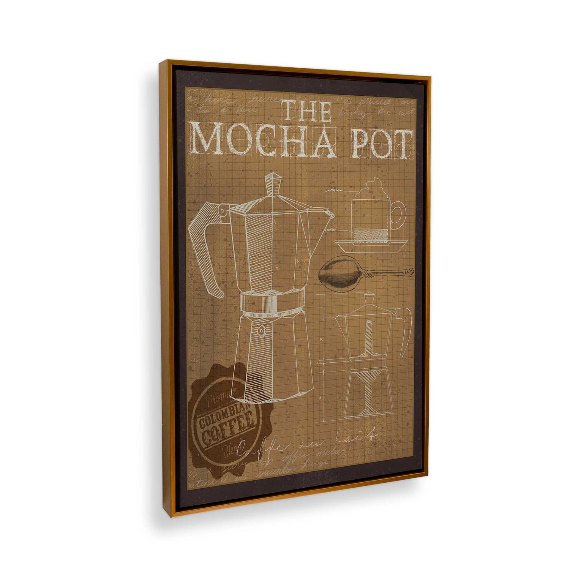 [Color:Polished Gold], Picture of the corner of the art