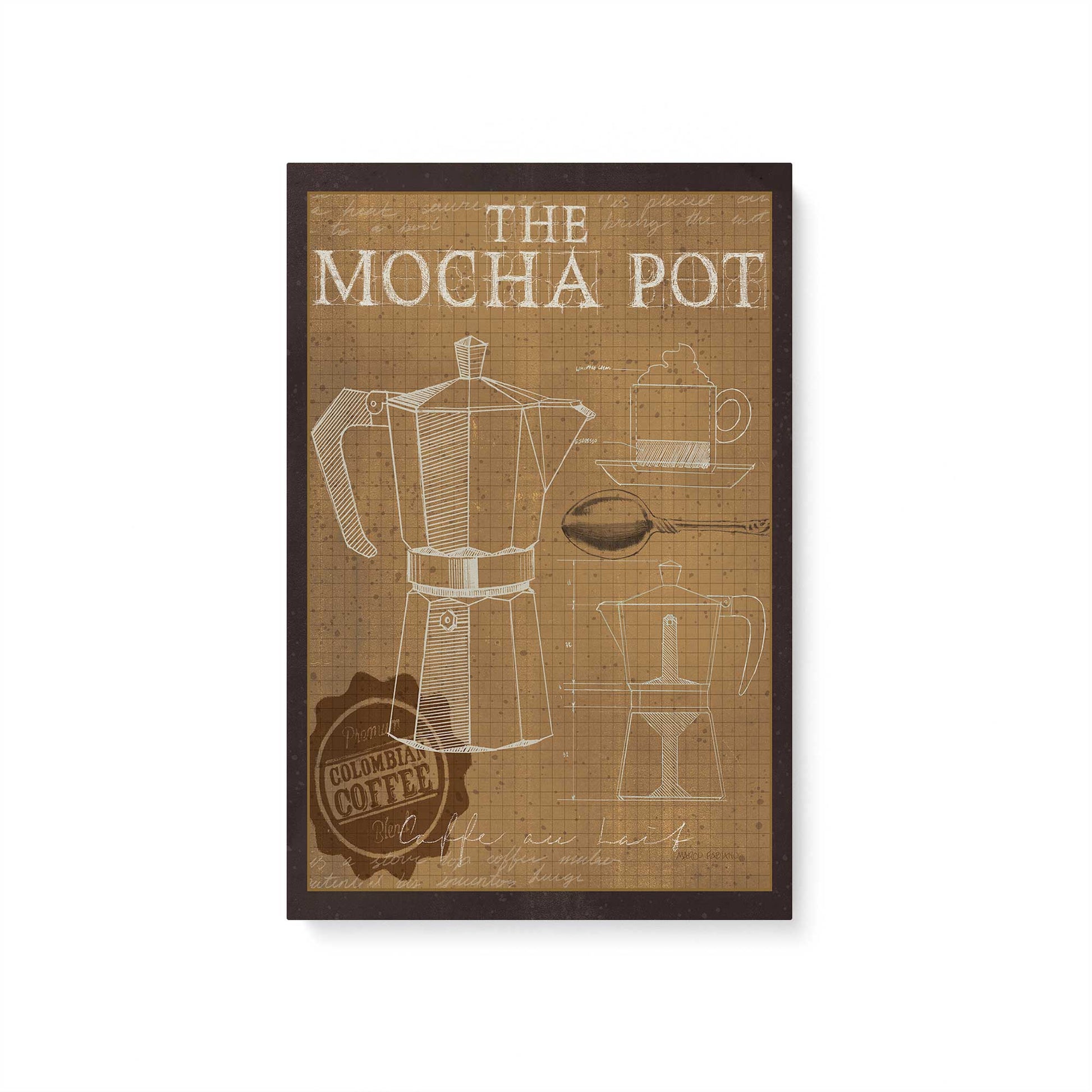 [Color:Stretched Canvas], Picture of art