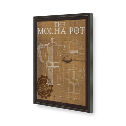 [Color:Satin Black], Picture of art in a Satin Black frame of the corner