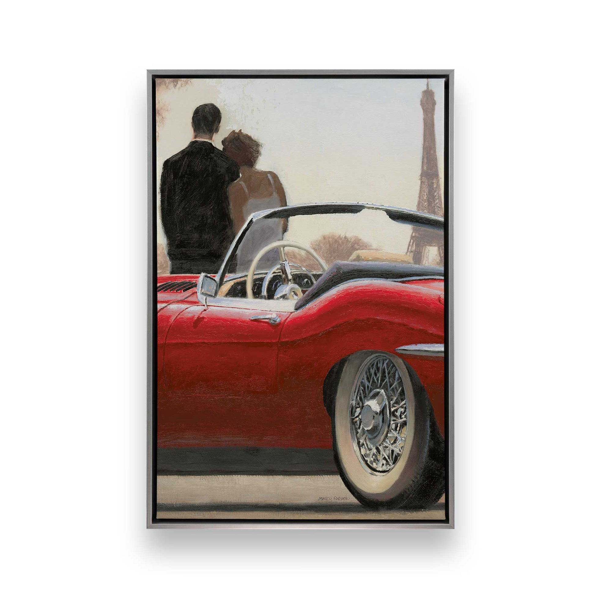 [Color:Polished Chrome], Picture of art in a Polished Chrome frame