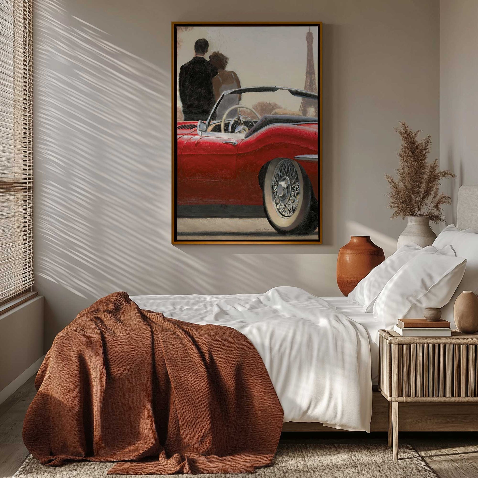 Picture of art in a room