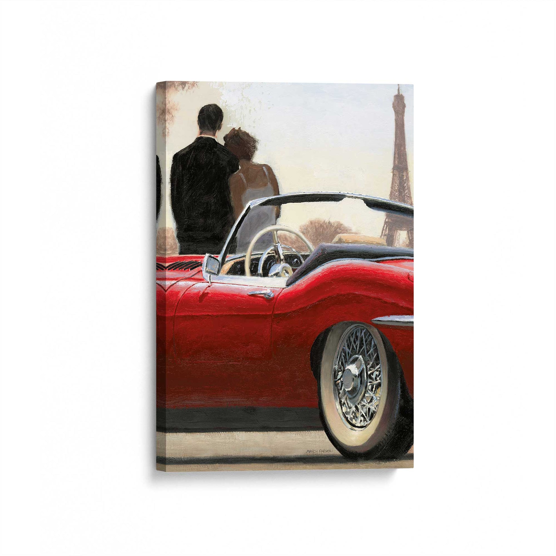 [Color:Stretched Canvas], Picture of art at an angle