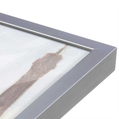 [Color:Polished Chrome], Picture of art in a Polished Chrome frame at an angle