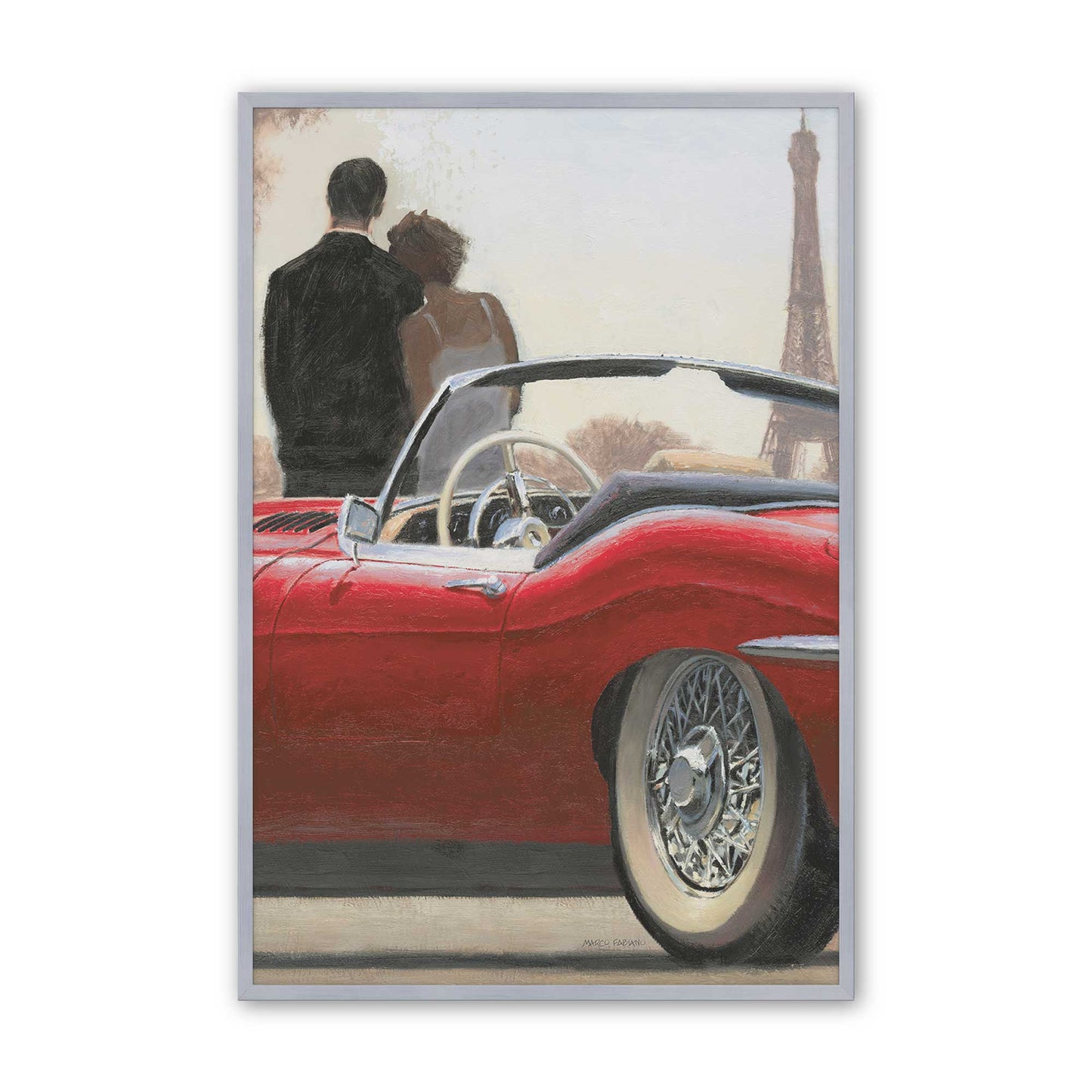 [Color:Polished Chrome], Picture of art in a Polished Chrome frame