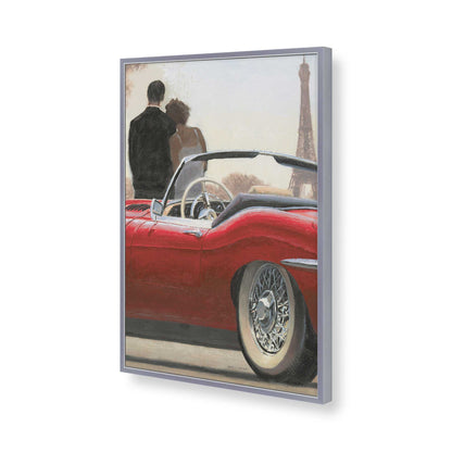 [Color:Polished Chrome], Picture of art in a Polished Chrome frame of the corner