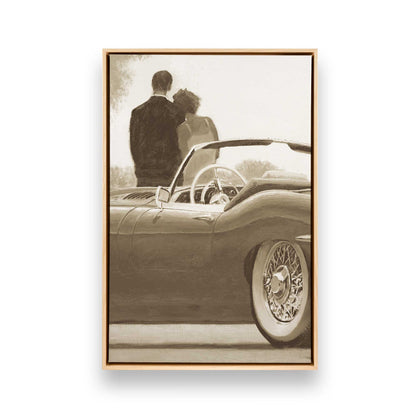 [Color:American Maple], Picture of art in a American Maple frame