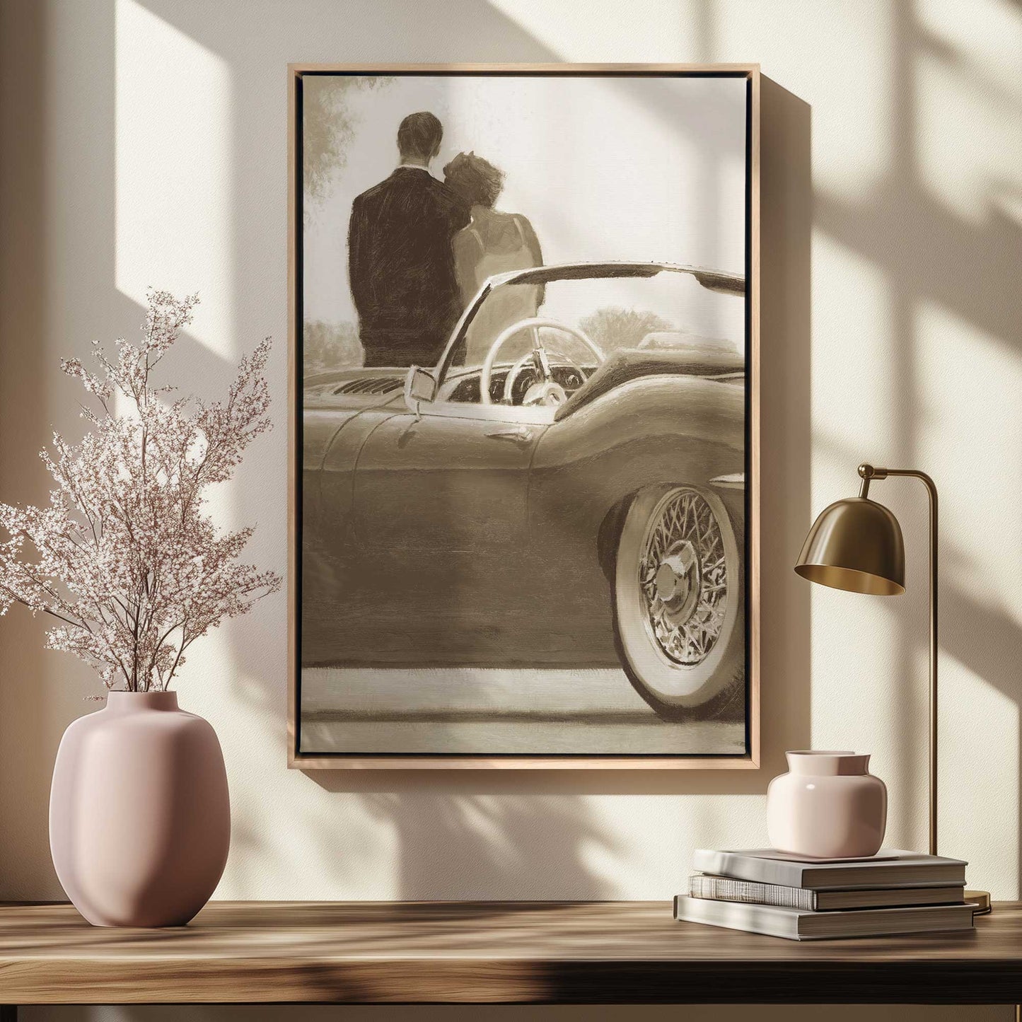 Picture of art in a room