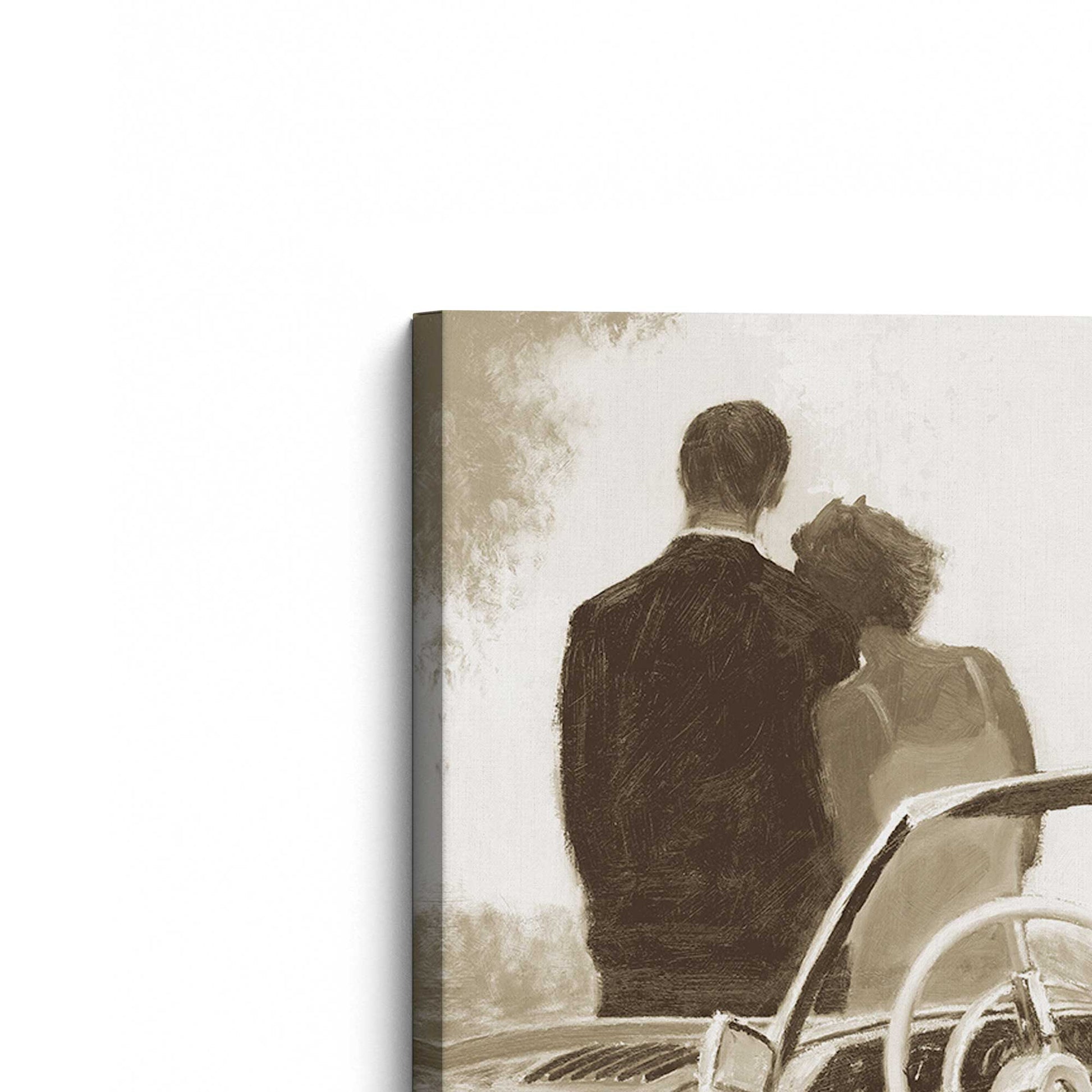 [Color:Stretched Canvas], Picture of the corner of the art