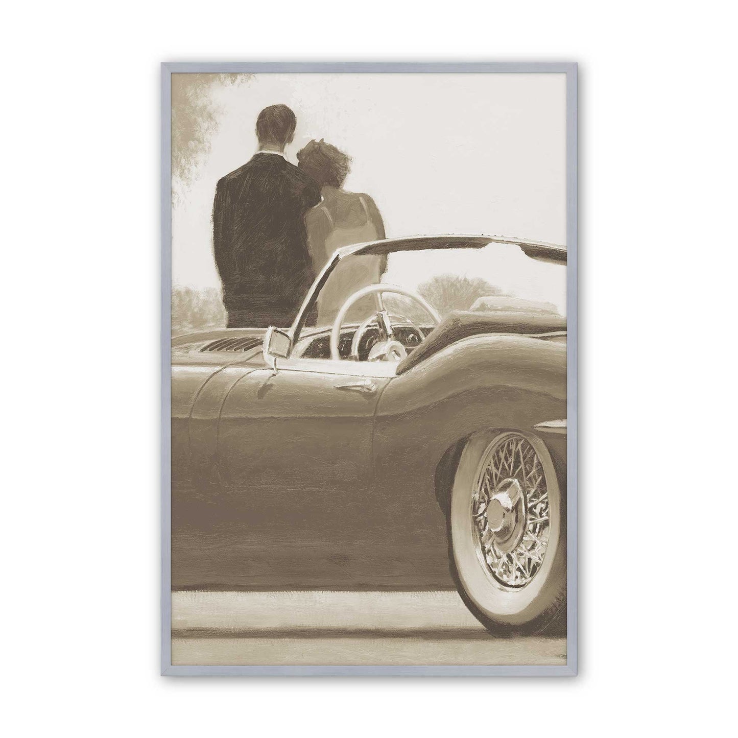[Color:Polished Chrome], Picture of art in a Polished Chrome frame