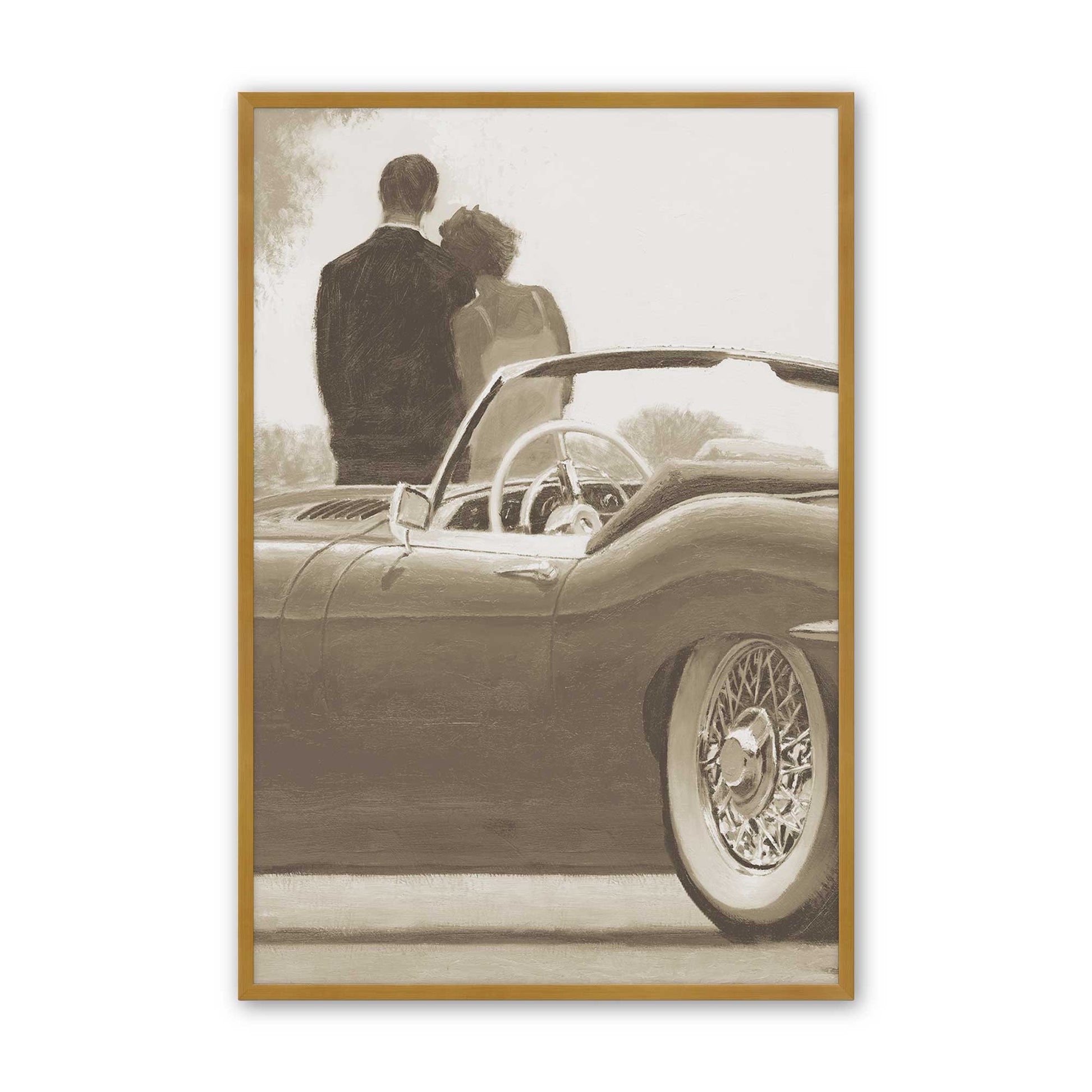 [Color:Polished Gold], Picture of art in a Polished Gold frame