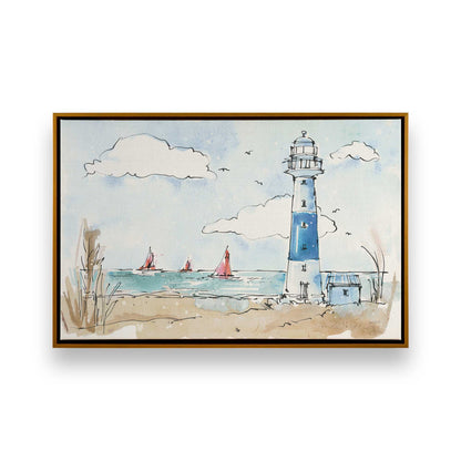 [Color:Polished Gold], Picture of art in a Polished Gold frame