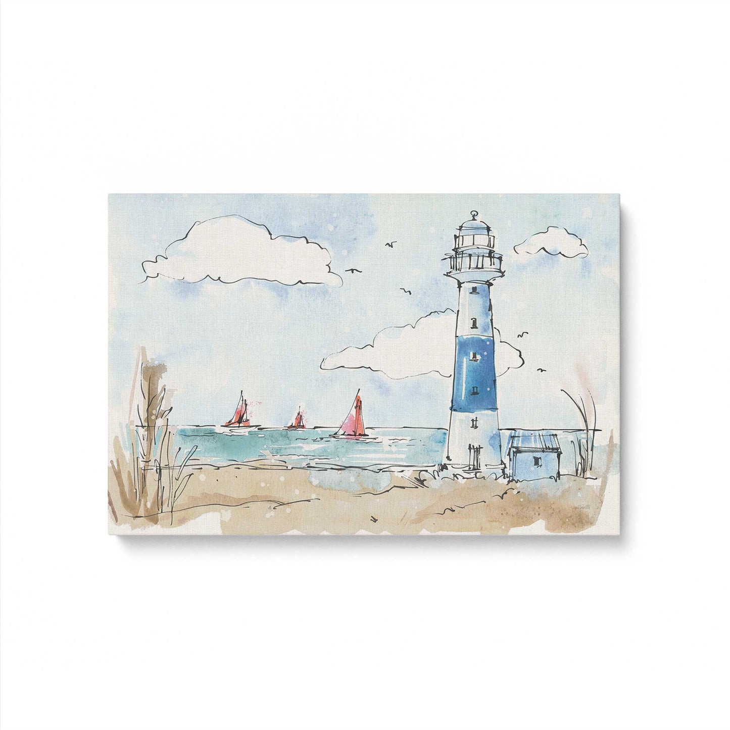 [Color:Stretched Canvas], Picture of art