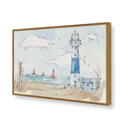 [Color:Polished Gold], Picture of art in a Polished Gold frame of the corner