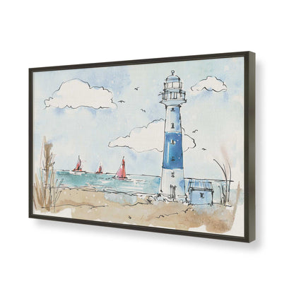 [Color:Satin Black], Picture of art in a Satin Black frame of the corner