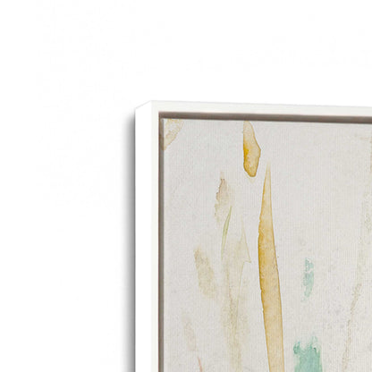 [Color:Opaque White], Picture of art in a White frame at an angle