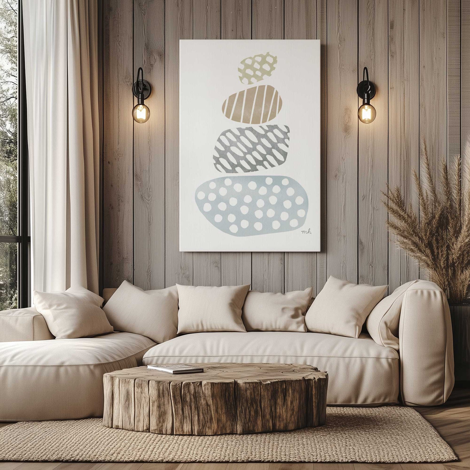 Picture of art in a room