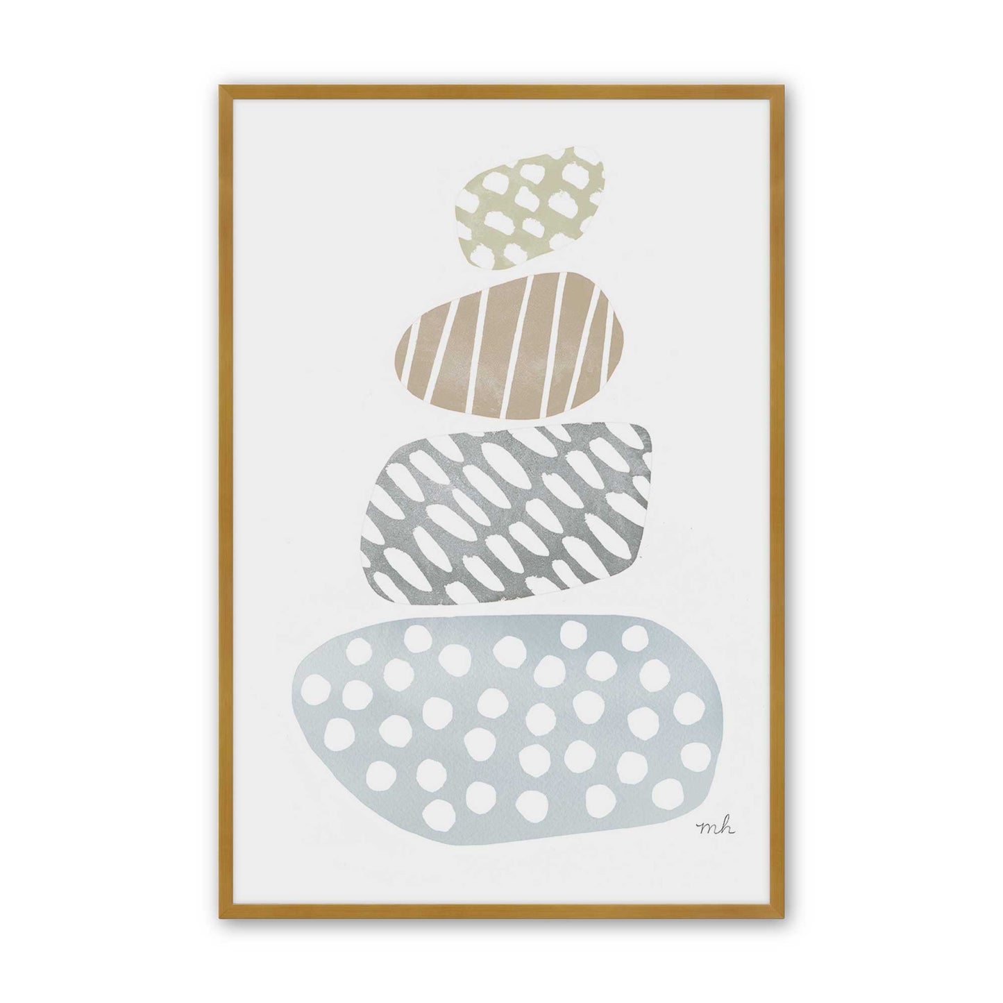 [Color:Polished Gold], Picture of art in a Polished Gold frame