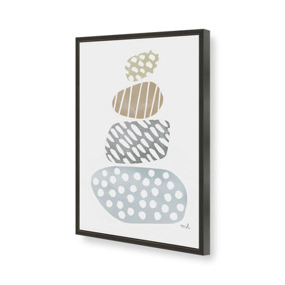 [Color:Satin Black], Picture of art in a Satin Black frame of the corner