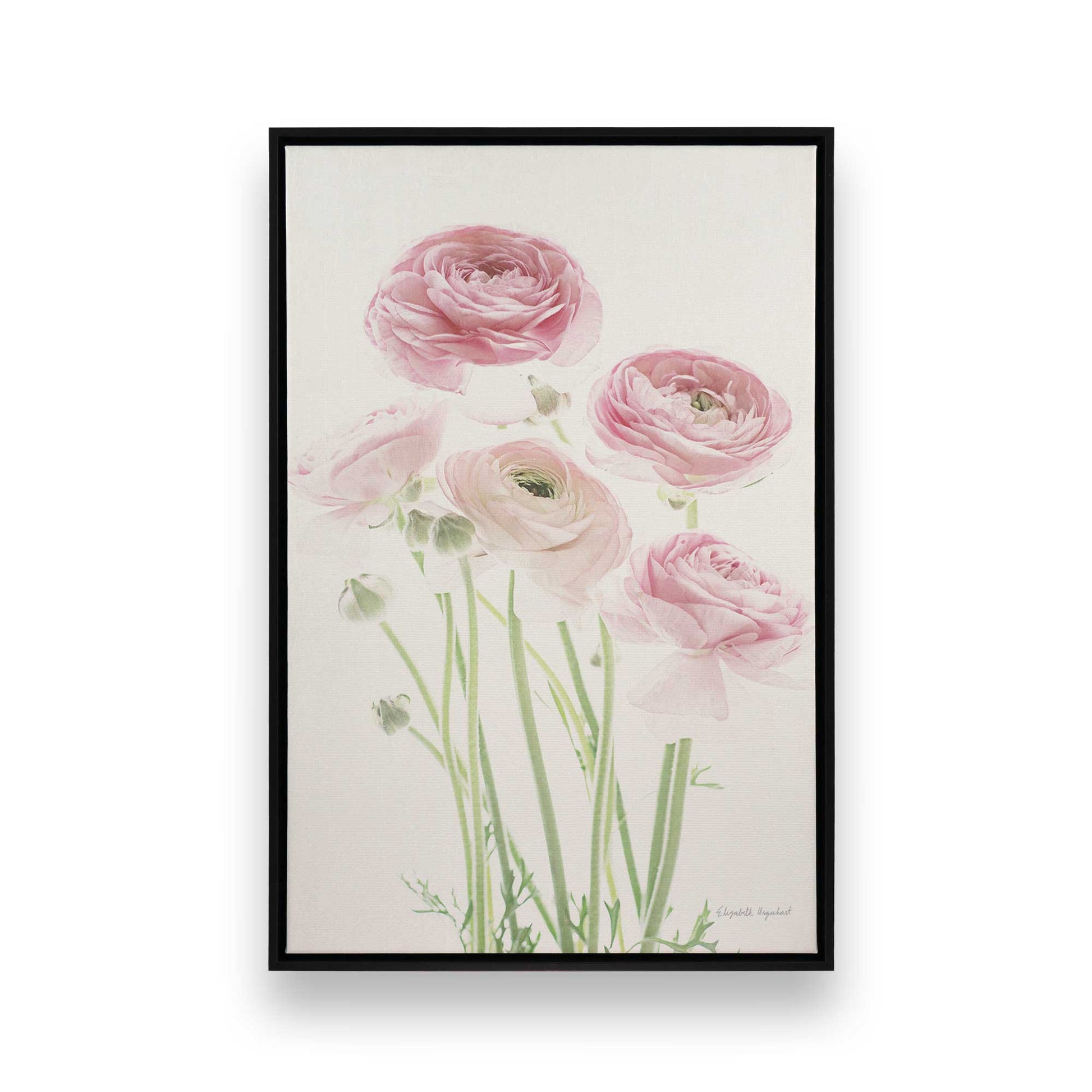 [Color:Satin Black], Picture of art in a Satin Black frame