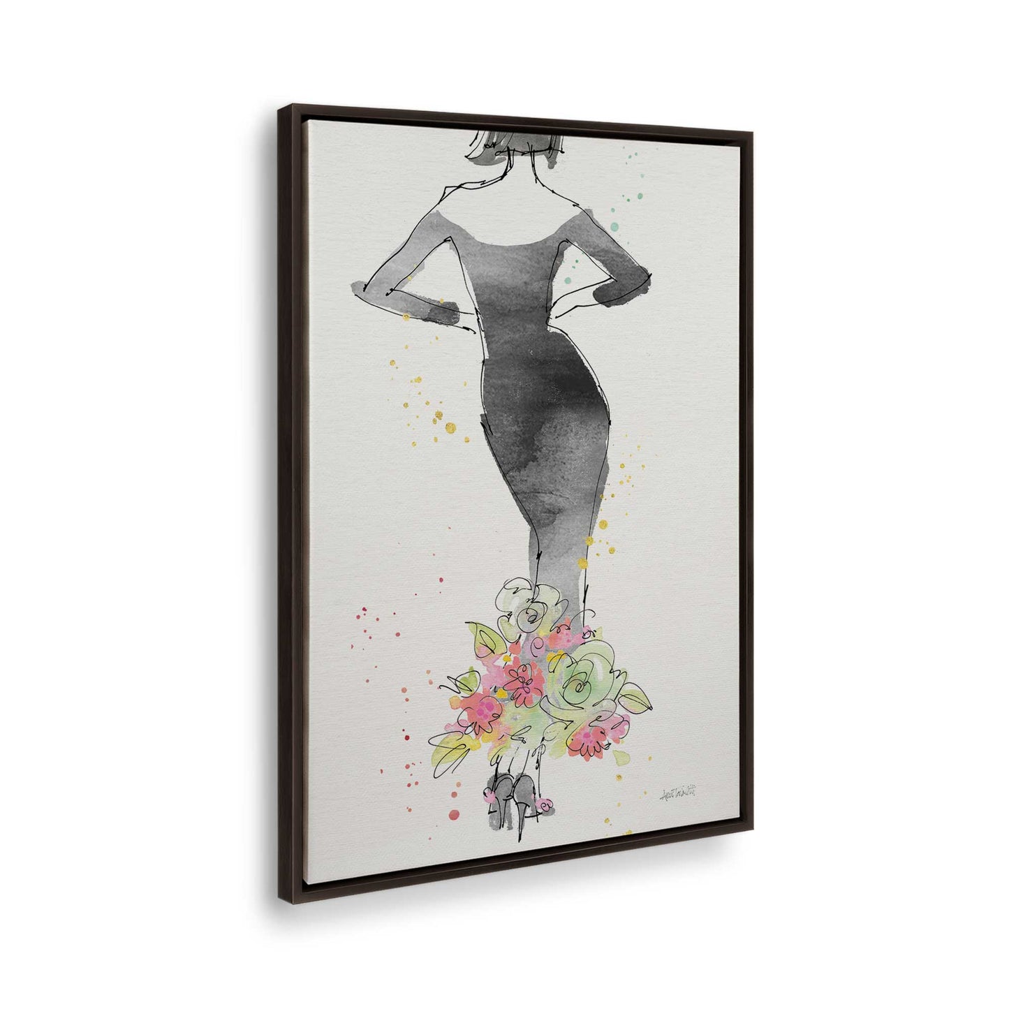 [Color:Espresso], Picture of the corner of the art