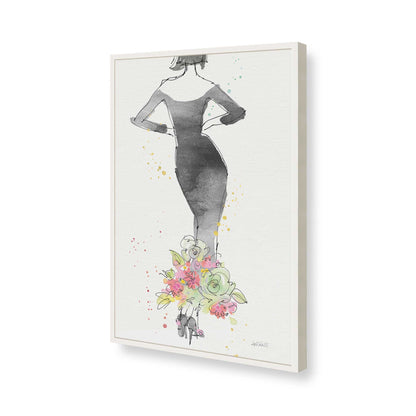 [Color:Opaque White], Picture of art in a Opaque White frame of the corner