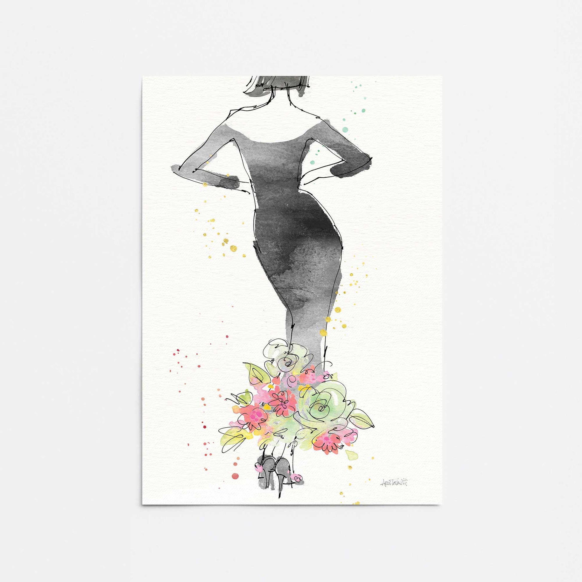 [Color:Rolled Print], Picture of close up of art
