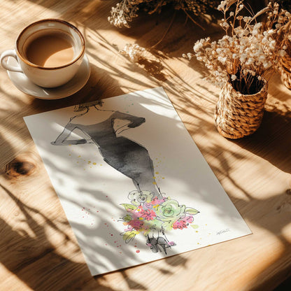 [Color:Rolled Print], Picture of close up of art
