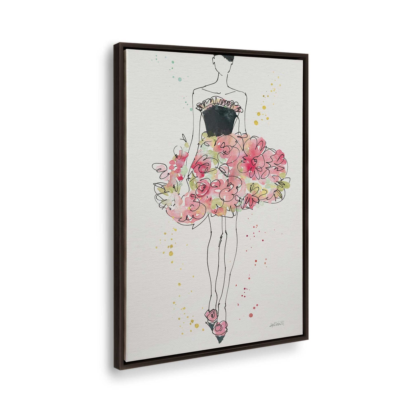 [Color:Espresso], Picture of the corner of the art