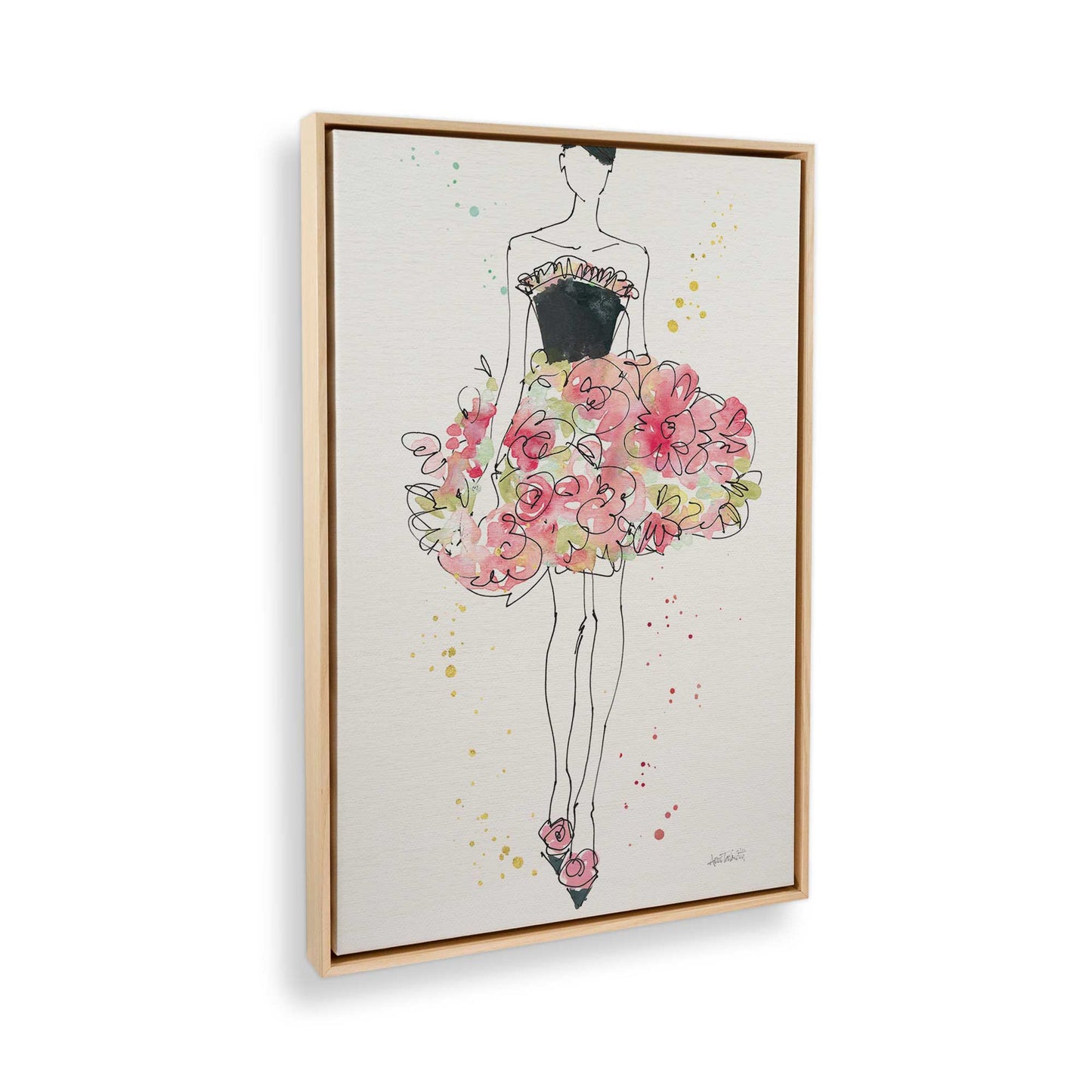 [Color:American Maple], Picture of the corner of the art