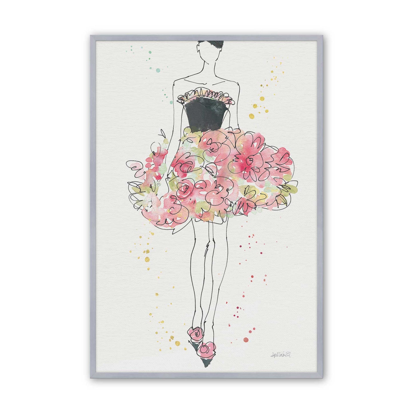 [Color:Polished Chrome], Picture of art in a Polished Chrome frame