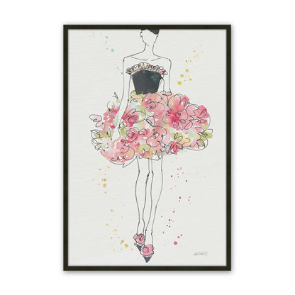 [Color:Satin Black], Picture of art in a Satin Black frame