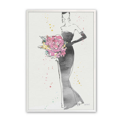 [Color:Opaque White], Picture of art in a Opaque White frame