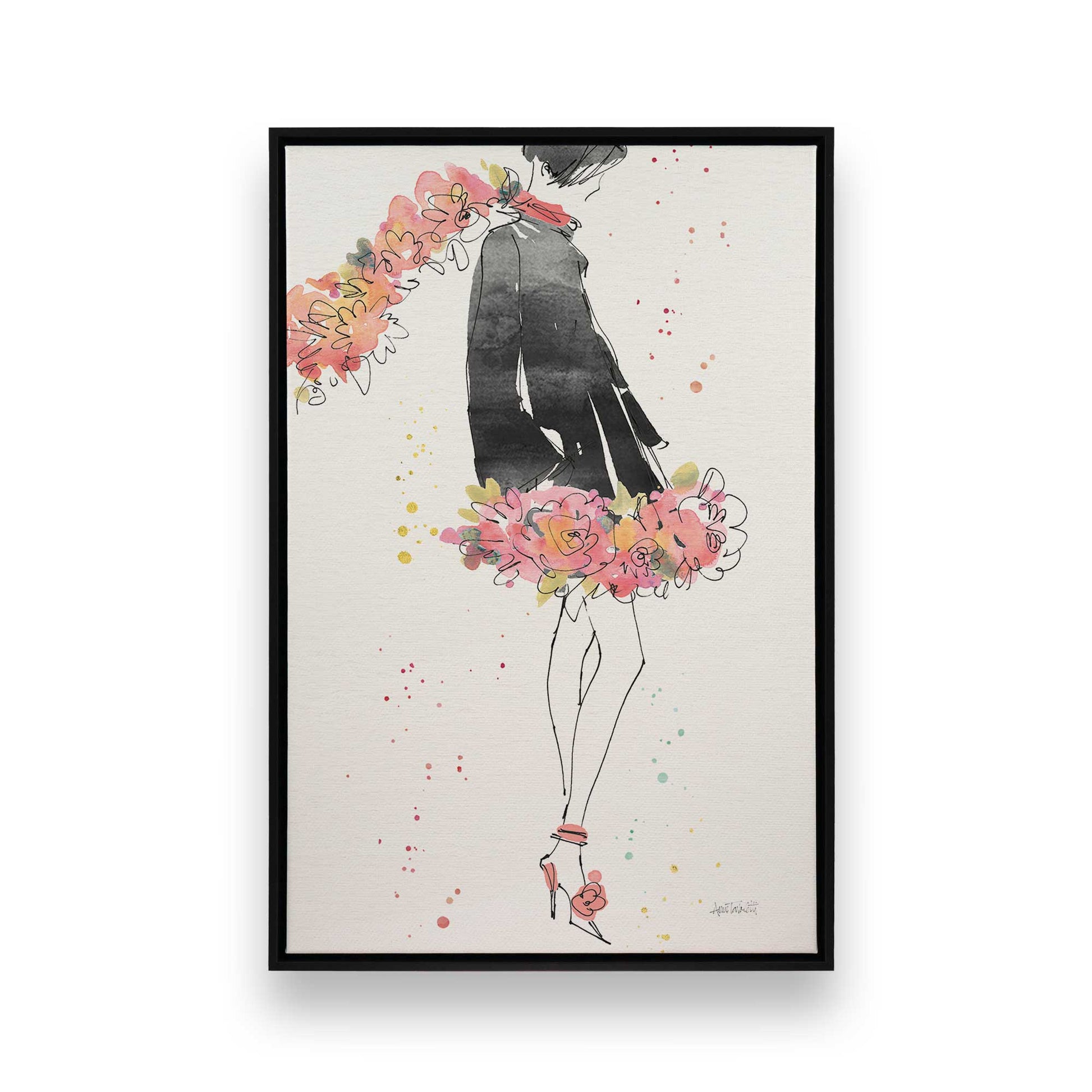 [Color:Satin Black], Front of the art