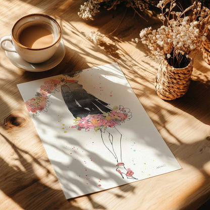 [Color:Rolled Print], Picture of close up of art