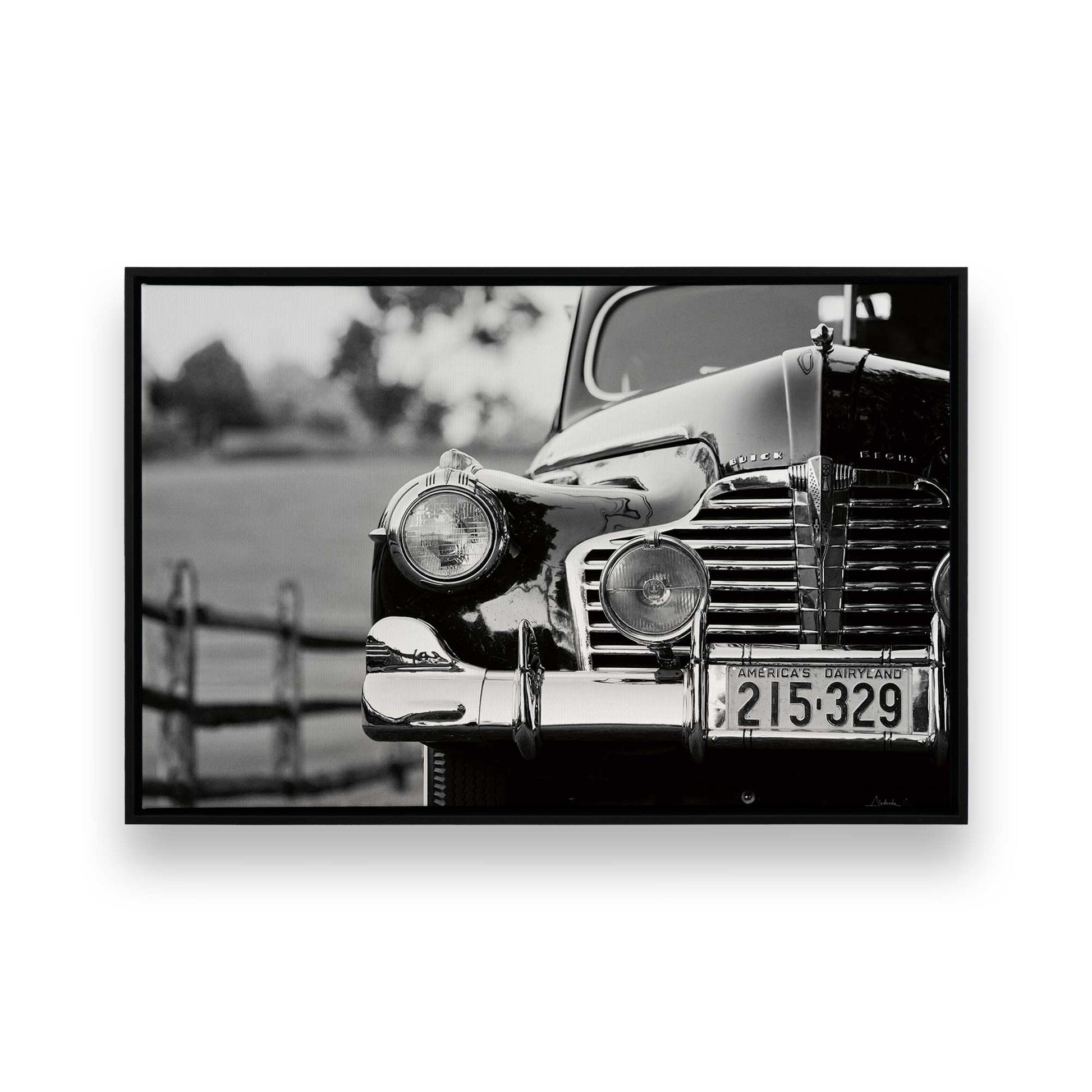 [Color:Satin Black], Picture of art in a Satin Black frame