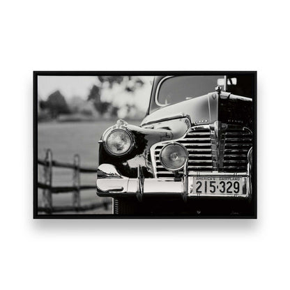 [Color:Satin Black], Picture of art in a Satin Black frame